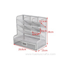 Metal stationery storage rack Painting room pen basket